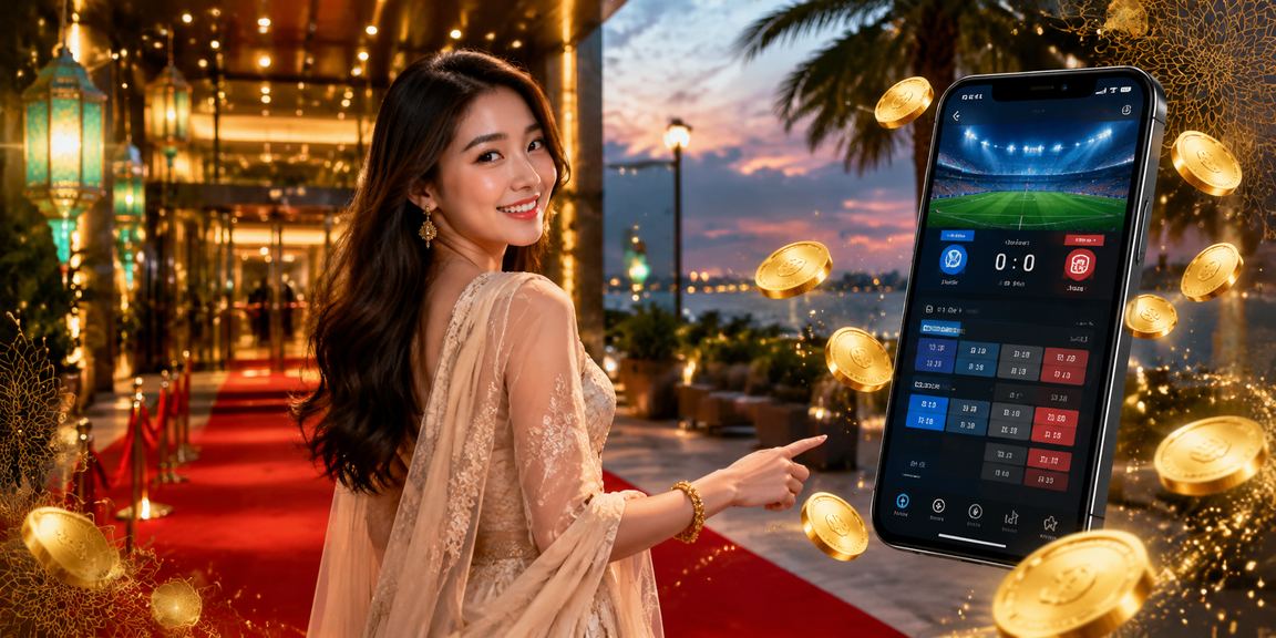 Pengguna di Kuala Lumpur mengakses kasino mudah alih dan perlawanan langsung pada skrin telefon